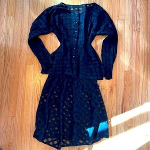 Designer blouse and skirt set